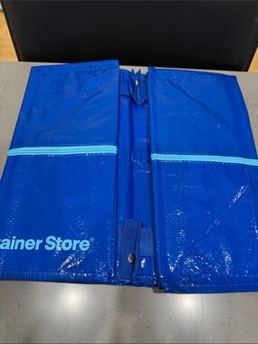 The Container Store Backpack Tote with Ziip top, new